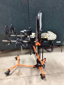 lot 7 image: MSRP $5000 EasyStand Zing Paediatric Standing Frames With Maximum Support Package Complete With Original Owners Manual - Excellent Condition