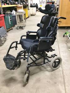 lot 10 image: Quickie TS Tilt-in-Space Wheelchair - Good Condition...