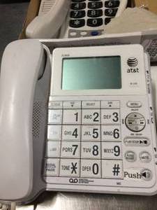 lot 19 image: Lot Of 2 Phones - One New - Clarity P300 Amplified Photo Phone and AT&ampT Corded Phone with Digital Answering System (CL4939) Both Working Condition
