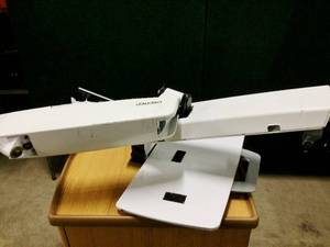lot 59 image: MSRP $1000 Ergotron 45-215-216 StyleView HD Combo Arm (white) - Great Condition - Electronics Not included