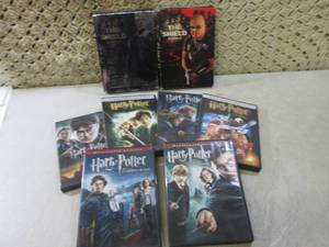 (EC1) Assorted Harry Potter DVDs a...