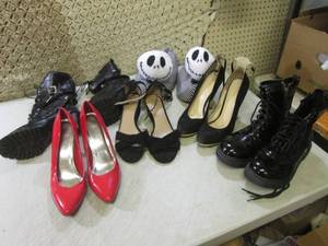 (A-3) Assorted Shoes Boots Slippers...