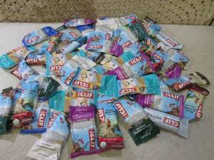 (B-2) Large Assortment of Clif Bar ...