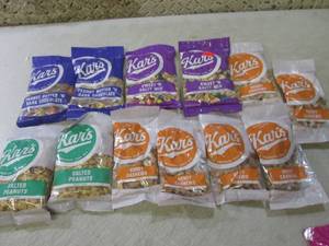 (B-1) 12 Bags of Trail Mix, Salted ...