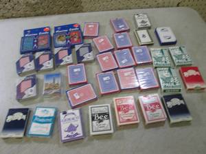 (BS) Assorted Decks of New and Used...