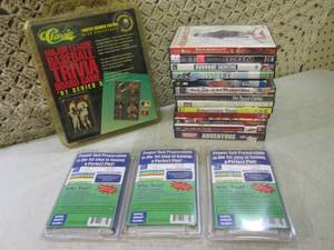 (F-0) Assorted DVDs Baseball Trivi...