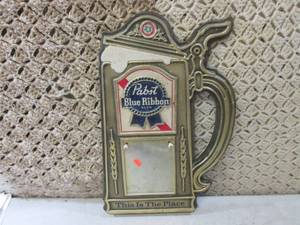 (E-2) Vintage Pabst Blue Ribbon Wal...