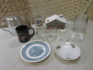 (RM1) Assorted Glass Decor Etc...