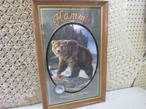 (BSB) Vintage Framed Hamms Beer Mi...