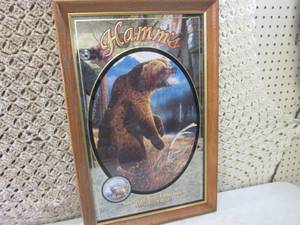 (BSB) Vintage Framed Hamms Beer Mi...