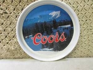 (EW3) Vintage 13 Coors Beer Metal ...
