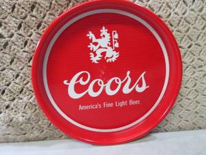 (EW3) Vintage 13 Coors Beer Metal ...