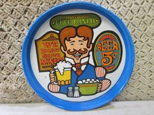 (EW3) Vintage 14 Metal Serving Tra...