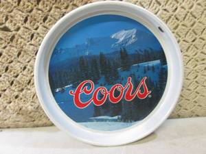 (EW3) Vintage 13 Coors Beer Metal ...