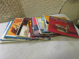 (F-3) Assorted Vintage Records...