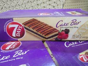 (B-2) 3 Boxes of 7 Days Cake Bars P...