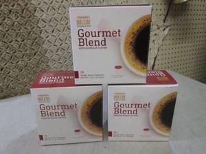 (B-2) 3 Boxes of Gourmet Blend Medi...