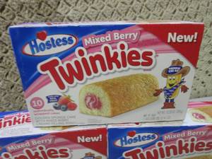 (B-2) 3 Boxes of Hostess Mixed Berr...