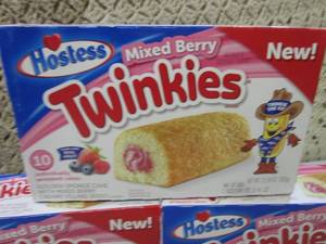 (B-2) 3 Boxes of Hostess Mixed Berr...