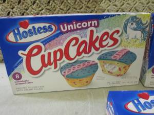 (C-3) 3 Boxes of Hostess Unicorn Cu...