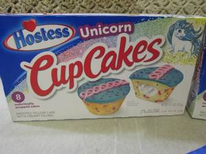(C-3) 3 Boxes of Hostess Unicorn Cu...