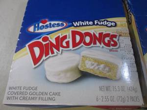 (B-1) 3 Boxes of Hostess White Fudg...