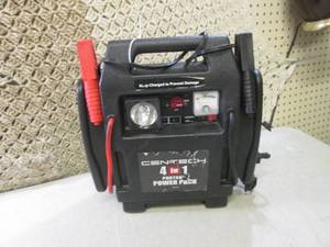 (F-1) Cen-tech 4 in 1 Portable Powe...