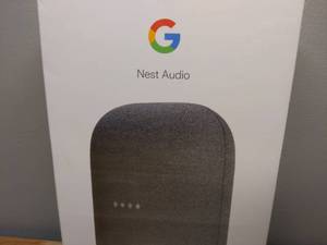 lot 27 image: Brand New Google Nest Audio Smart Speaker with Google Assistant