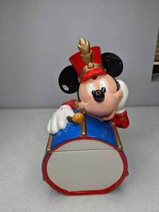 lot 106 image: Collectible Marching Band Mickey on His Drum Cookie Jar