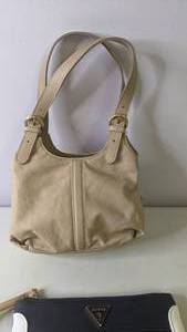 lot 122 image: Authentic Guess Wristlet (NWT) & St. Johns Shoulder Bag