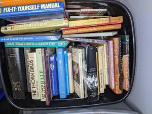 lot 211 image: ALL. THE. BOOKS.