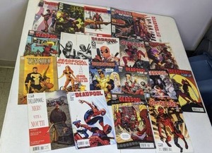 lot 472 image: Mixed Lot of (20) Comics Deadpool, Punisher , & More