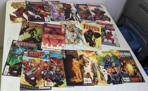 lot 474 image: Mixed Lot of (20) Comics Deadpool, Heros for Hire, Iron Man, Terrific Tales ,Marvel,  & More