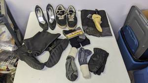 lot 295 image: Its A Stretch - Shoe, Sock & Stretcher Lot