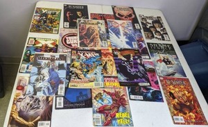 lot 467 image: Mixed lot of (20) Comics X-Men, Punisher, Shame Itself, Heralds, & More