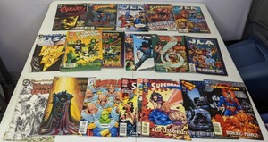 lot 470 image: Mixed Lot of (20) Comics Superman, DC Comics, Villains Unite, JLA, Anarky, Green Lantern, & More