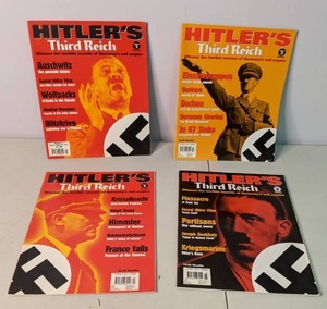 lot 445 image: Hitlers Third Reich Magazine Volume 1 & 3-5