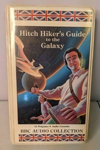 lot 389 image: Vintage Hitch Hikers Guide to the Galaxy Audio Cassette Collection