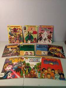 lot 394 image: Lot of (10) Villains and Vigilantes Role-Playing Games