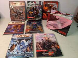 lot 396 image: Dungeons and Dragons Role-Playing Games