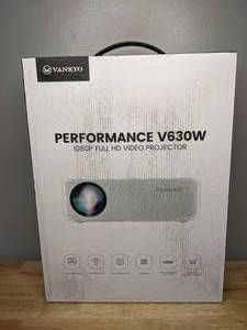 lot 16 image: Brand New VANKYO Performance V630W 1080P Projector Full HD 5G Wifi Projector with LCD Display