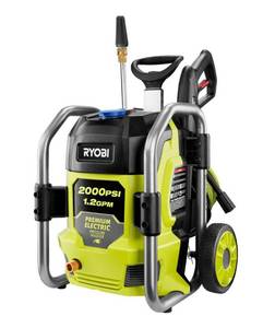 lot 25 image: Brand New Ryobi 2000 PSI 1.2 GPM Cold Water Electric Pressure Washer
