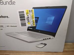 lot 3 image: Brand New HP 14 Pentium 4GB128GB wOffice 365 and Mouse