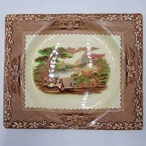 Vintage Royal Staffordshire The Biarritz Jenny Lind Rectangular Plate
