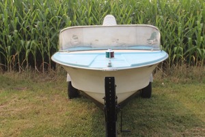 1961 Crestliner 14 Boat  Johnson Outboard  Trailer