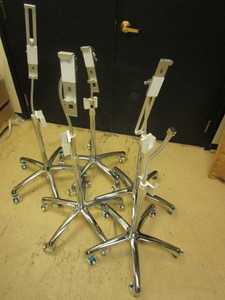 lot 407 image: CTA DIGITAL GOOSENECK MOBILE TABLET STANDS
