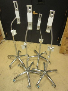 lot 405 image: CTA DIGITAL GOOSENECK MOBILE TABLET STANDS