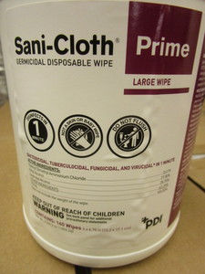 lot 418 image: SANI-CLOTH GERMICIDAL DISPOSABLE WIPES  - BULK CASES