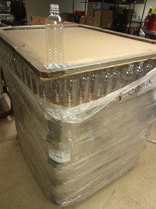 lot 434 image: PALLET OF PLASTIC WATER BOTTLES