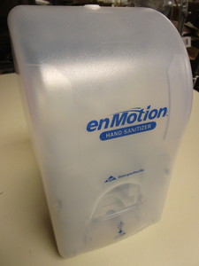 lot 445 image: GEORGIA-PACIFIC EN-MOTION AUTOMATED TOUCHLESS FOAM SOAP  SANITIZER DISPENSERS - BULK SUPPLY